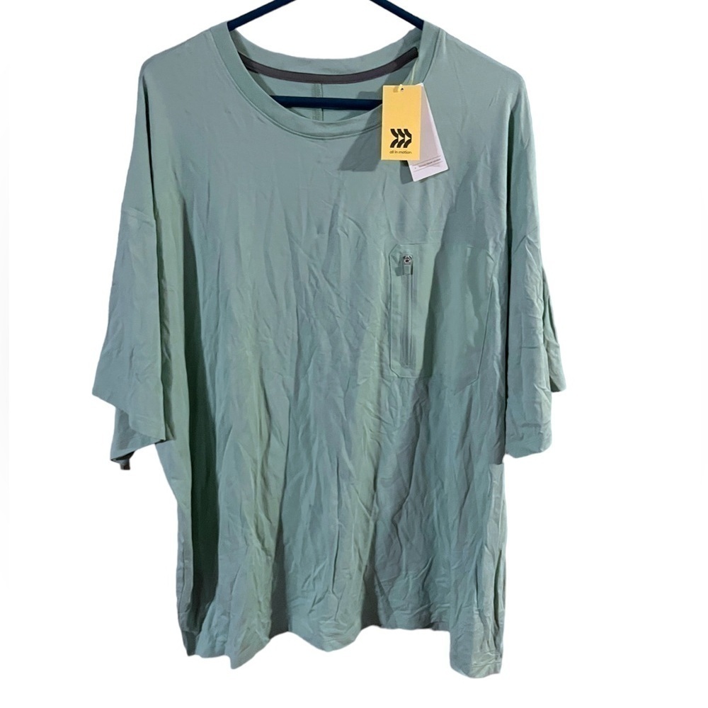 All In Motion Men’s Crewneck Short Sleeve Athletic T Shirt Size XXL